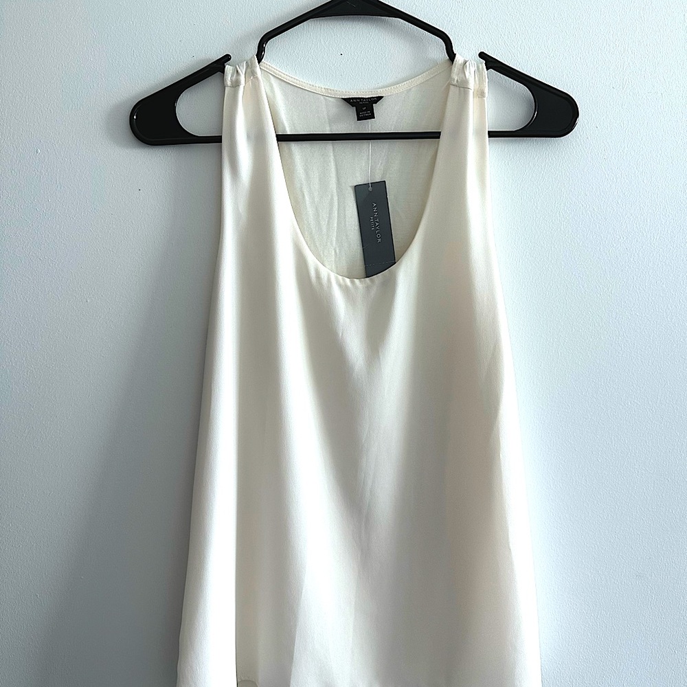 Ann Taylor sleeveless blouse
